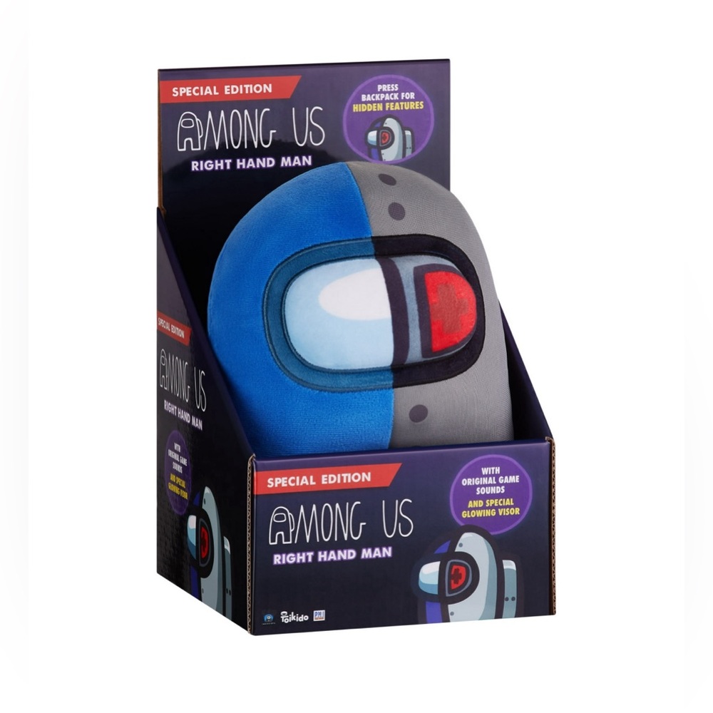 Among Us Right Hand Man Huggable Plush with Original Game Sounds